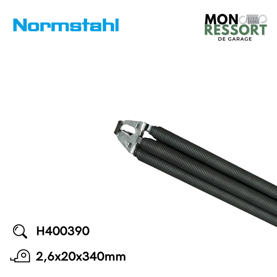 2,6x20x340 mm - Ressort quadruple OPD Normstahl H400390