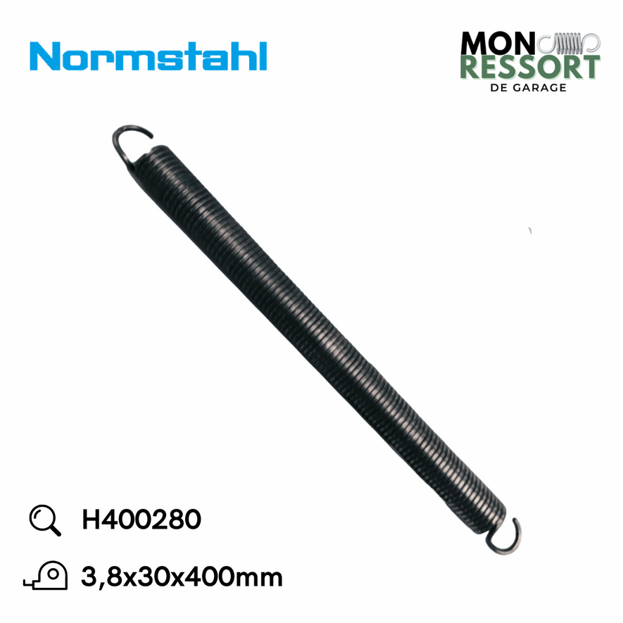 3,8x30x400 mm - Ressort de tension Normstahl H400280