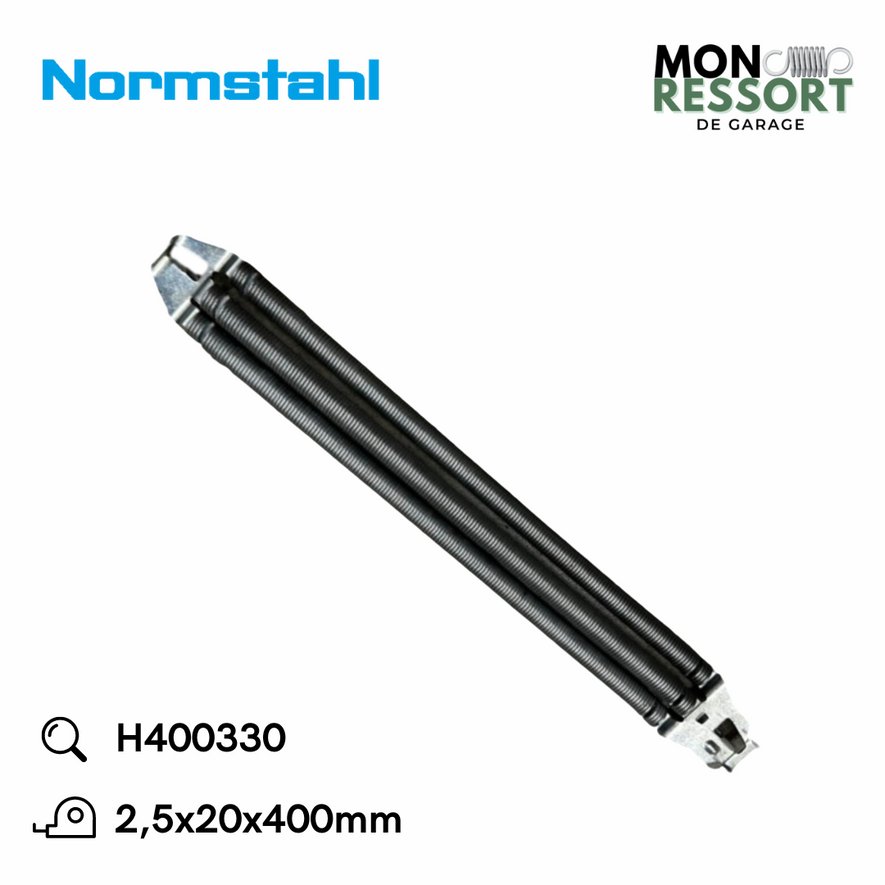 2,5x20x400 mm - Ressort quadruple OPD Normstahl H400330