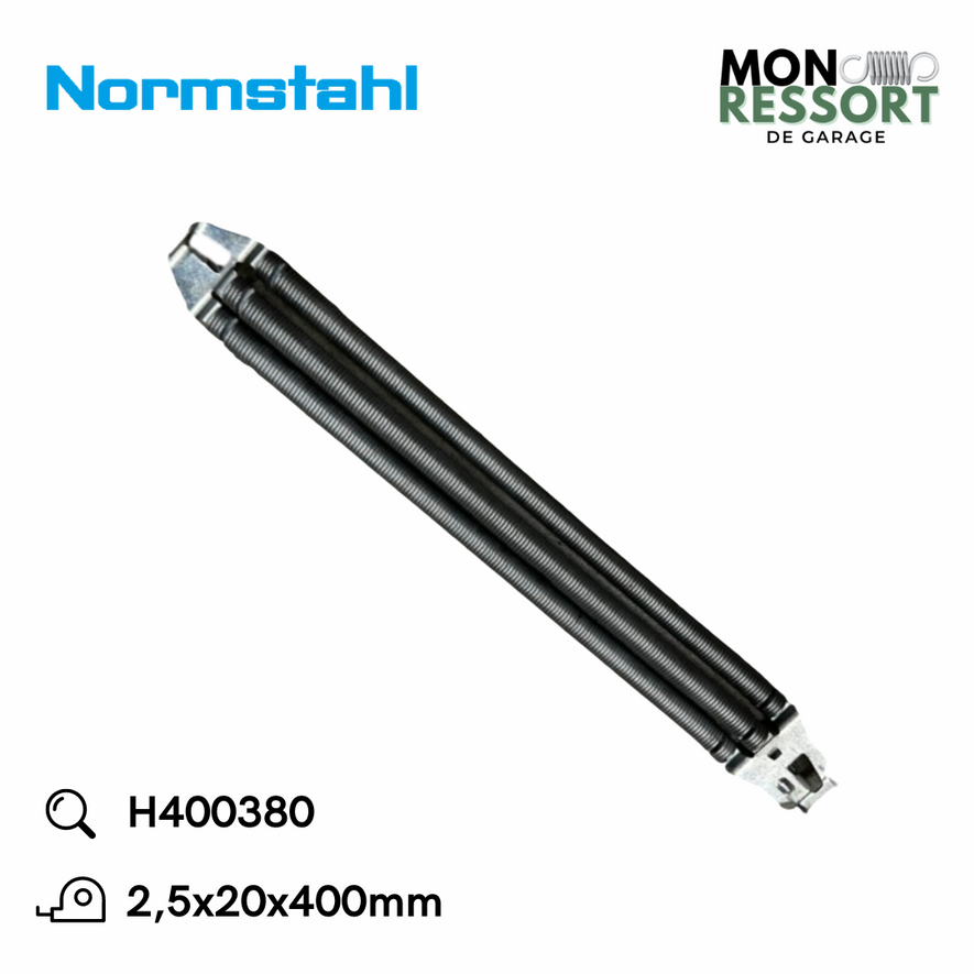 2,5x20x400 mm - Ressort quadruple OPD Normstahl H400380