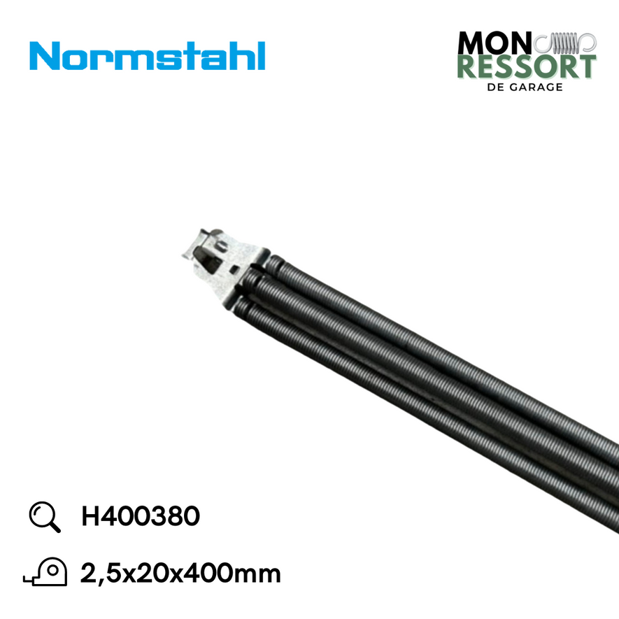 2,5x20x400 mm - Ressort quadruple OPD Normstahl H400380